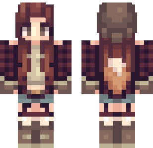 Autumn Ranger Hero Skin - Hero Minecraft skin for Bedrock 1.21