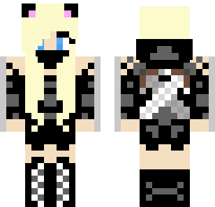 Shadow Assassin Warrior Skin - Hero Minecraft skin for Bedrock 1.21