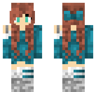 Russet Explorer Adventurer Skin - Hero Minecraft skin for Bedrock 1.21