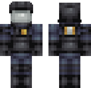 Skóra Mrocznego Operatora Taktycznego - Military Minecraft skin for Bedrock 1.21
