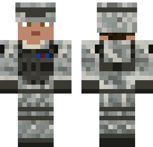 Skóra Żołnierza Stalowej Garnizonu - Military Minecraft skin for Bedrock 1.21