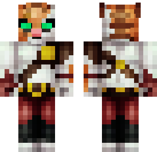 Skórka Karmazynowego Najemnika Bitwy - Military Minecraft skin for Bedrock 1.21