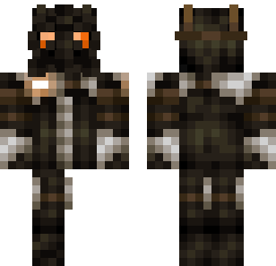Skórka Taktycznego Operatora o Oczach Emberu - Military Minecraft skin for Bedrock 1.21