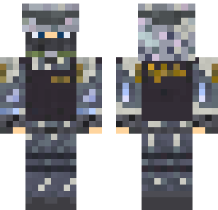 Skórka Shadow Steel Commander - Military Minecraft skin for Bedrock 1.21