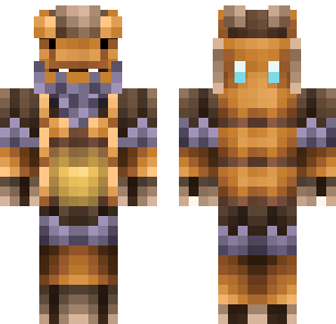 Skórka Wojownika Pustyni - Military Minecraft skin for Bedrock 1.21