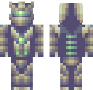 Zbroja Bojowa ze Szmaragdu - Military Minecraft skin for Bedrock 1.21