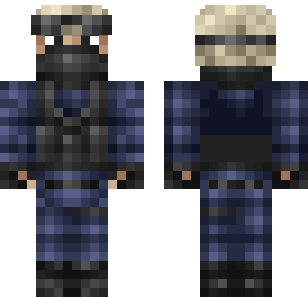 Skóra Taktycznego Agenta Cienia - Military Minecraft skin for Bedrock 1.21
