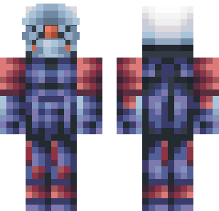 Skórka Wojownika Stalowego Dowódcy - Military Minecraft skin for Bedrock 1.21