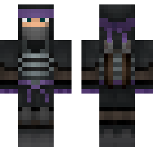 Skórka Cieniowego Fioletowego Operatora - Military Minecraft skin for Bedrock 1.21
