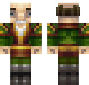 Skóra Leśnego Zwiadowcy - Military Minecraft skin for Bedrock 1.21