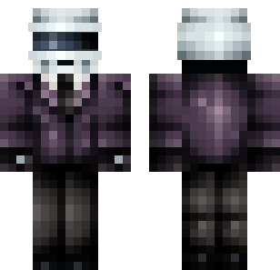 Skóra Fioletowego Dowódcy w Zbroi - Military Minecraft skin for Bedrock 1.21