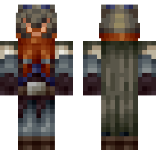 Skóra Wytrawionego Dowódcy Bitwy - Military Minecraft skin for Bedrock 1.21