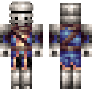 Skóra Opancerzonego Dowódcy Stali - Military Minecraft skin for Bedrock 1.21