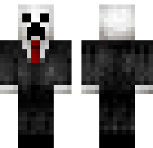 Shadow Business Ghoul Skin - Monsters Minecraft skin for Bedrock 1.21