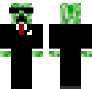 Smaragdklädd Zombie-skinn - Monsters Minecraft skin for Bedrock 1.21