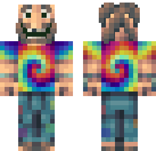 Cosmic Spiral Wanderer-skin - Monsters Minecraft skin for Bedrock 1.21