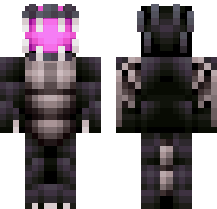 Skugga Hornad Demon Skin - Monsters Minecraft skin for Bedrock 1.21