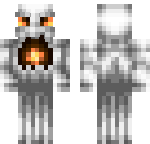 Shadow Flame Wraith Skin - Monsters Minecraft skin for Bedrock 1.21