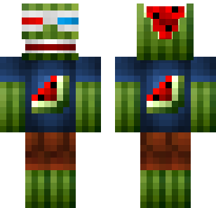 Festlig Zombie Warrior Skin - Monsters Minecraft skin for Bedrock 1.21