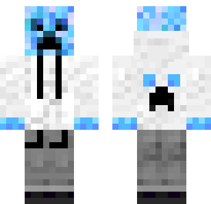 Frostbiten Creeper Beast Skin - Monsters Minecraft skin for Bedrock 1.21