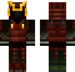 Infernal Horned Demon Skin - Monsters Minecraft skin for Bedrock 1.21