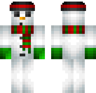 Frostbiten Snögubbe Monster Skin - Monsters Minecraft skin for Bedrock 1.21