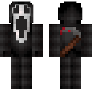 Shadow Reaper Wraith Skin - Monsters Minecraft skin for Bedrock 1.21