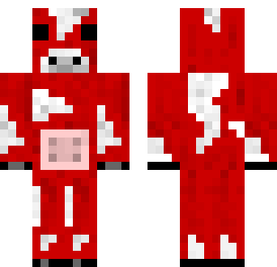 Röd Hornad Djävul Skin - Monsters Minecraft skin for Bedrock 1.21