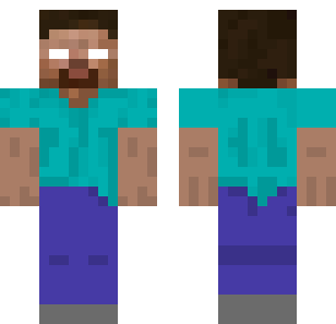 Skäggig Turkos Vandrare Skin - Monsters Minecraft skin for Bedrock 1.21