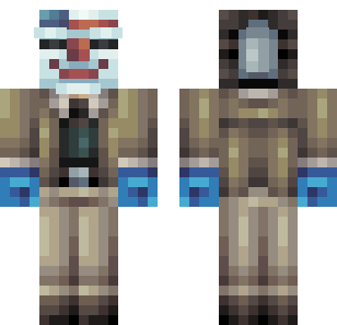 Frost Farao Krigar Skin - Monsters Minecraft skin for Bedrock 1.21