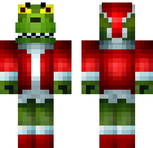 Karmosinöd Orksoldatskinn - Monsters Minecraft skin for Bedrock 1.21