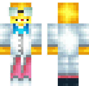 Blond ängelkrigarskinn - Monsters Minecraft skin for Bedrock 1.21