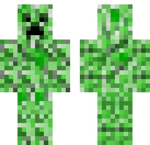 Mossy Creeper Warrior-skin - Monsters Minecraft skin for Bedrock 1.21