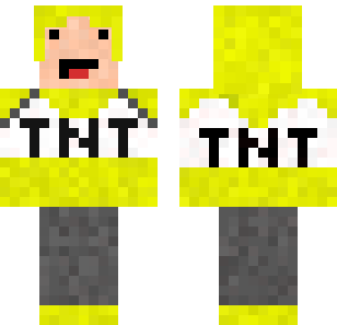 TNT Sprängande Creeper Skin - Monsters Minecraft skin for Bedrock 1.21
