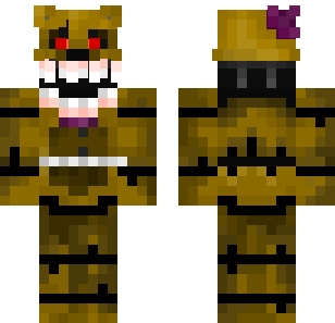 Gyllene Phantom Beast Skin - Monsters Minecraft skin for Bedrock 1.21