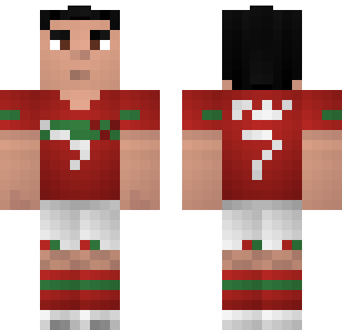 क्रिमसन सॉकर चैंपियन स्किन - Sport Minecraft skin for Bedrock 1.21