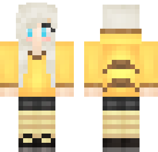 Golden Chef Apron Skin - Stylish Minecraft skin for Bedrock 1.21