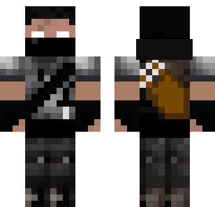 面具警惕盗贼皮肤 - Super Heroes Minecraft skin for Bedrock 1.21