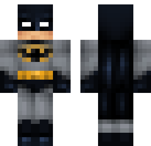 暗黑蝙蝠侠守护者皮肤 - Super Heroes Minecraft skin for Bedrock 1.21