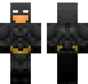 暗影钢铁战士皮肤 - Super Heroes Minecraft skin for Bedrock 1.21