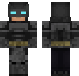 青色战术面罩皮肤 - Super Heroes Minecraft skin for Bedrock 1.21