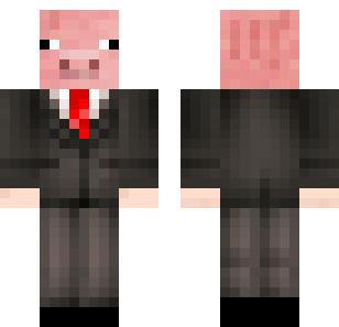 جلد رجل الأعمال بربطة حمراء - Workers Minecraft skin for Bedrock 1.21