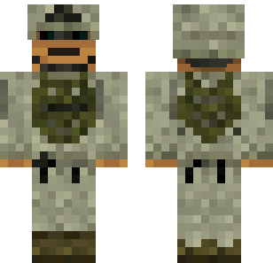 جلد عامل مناجم السلسلة الزيتية - Workers Minecraft skin for Bedrock 1.21