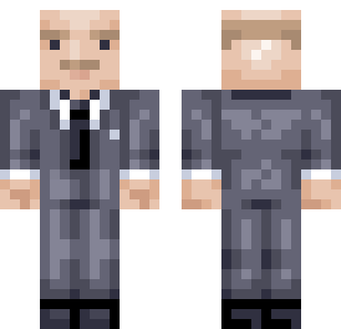 جلد المدير التنفيذي للأعمال - Workers Minecraft skin for Bedrock 1.21