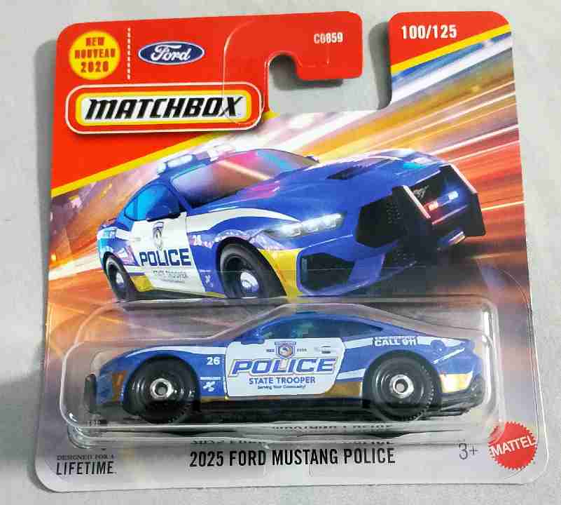 Matchbox Ford Mustang Police