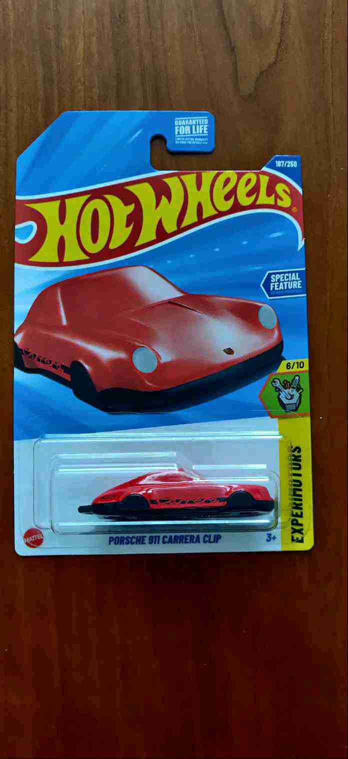 Hot Wheels Porsche 911 Carrera Clip