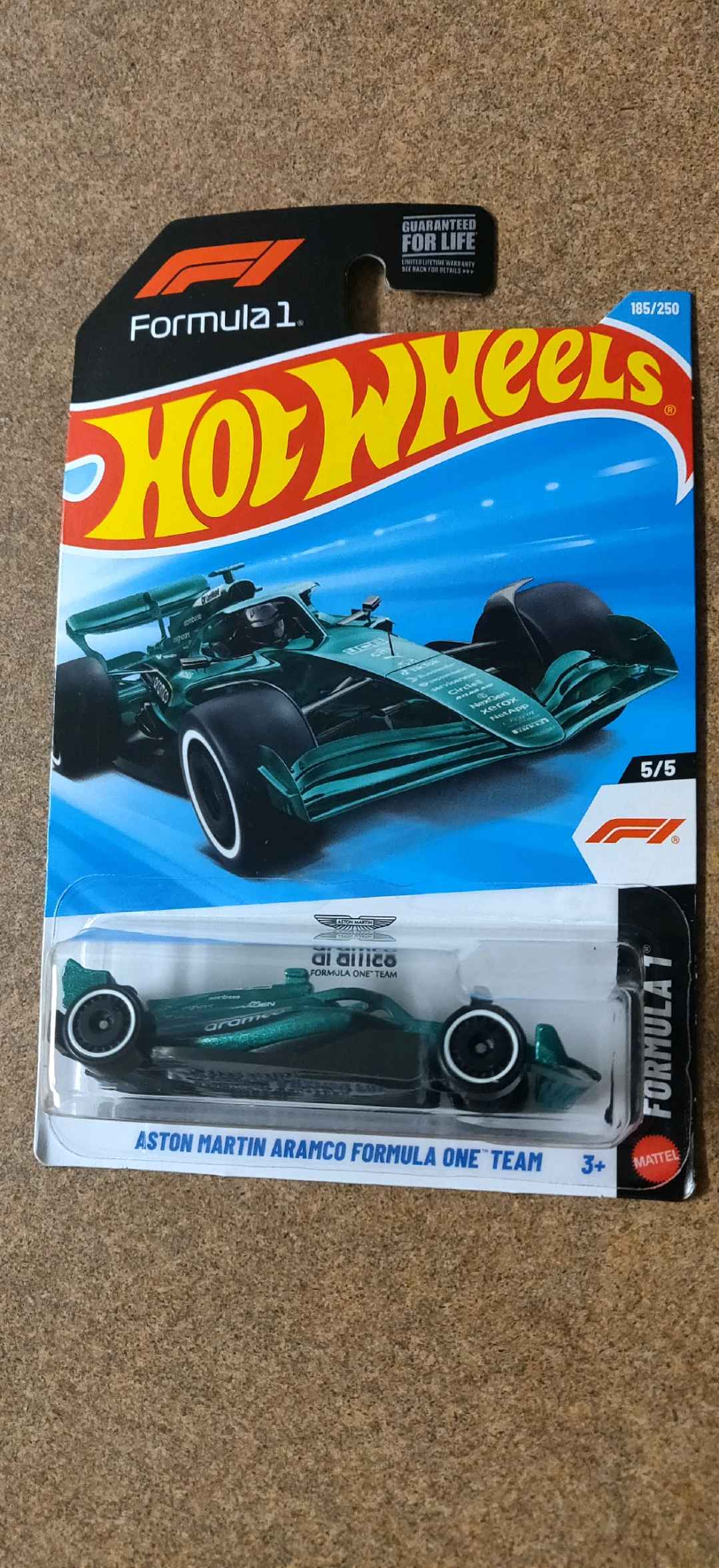 Hot Wheels Aston Martin Aramco Formula 1 Team