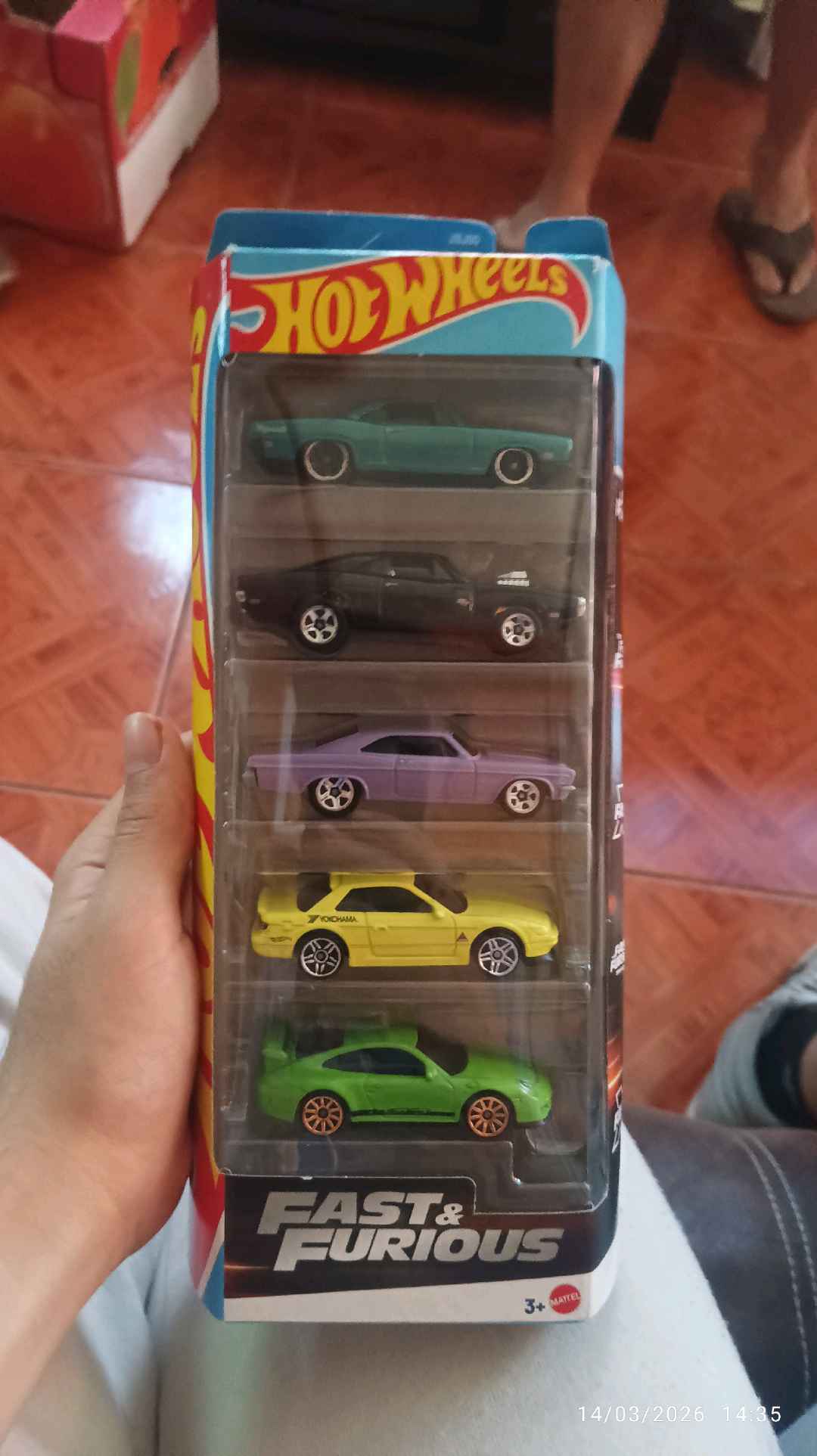 Hot Wheels Hot Weels Fast & Furious 5-Pack (2025 Mix)