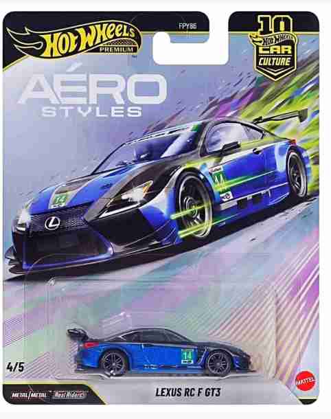 Hot Wheels lexus RC F GT3