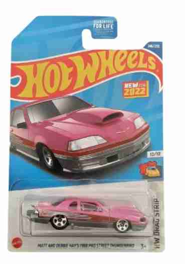 Hot Wheels ford Matt and Debbie Hay's Pro Street Thunderbird